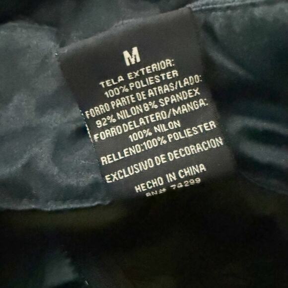 BEN SHERMAN | Navy Blue Quilted Puffer Full Zip Men's Soft Warm | Size Medium - Picture 6 of 9